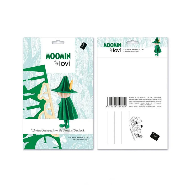 Lovi Moomin Snufkin available at American Swedish Institute.