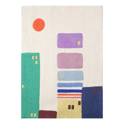 aveva design City Life Felt Hanging Art/Sound Dampener available at American Swedish Institute.