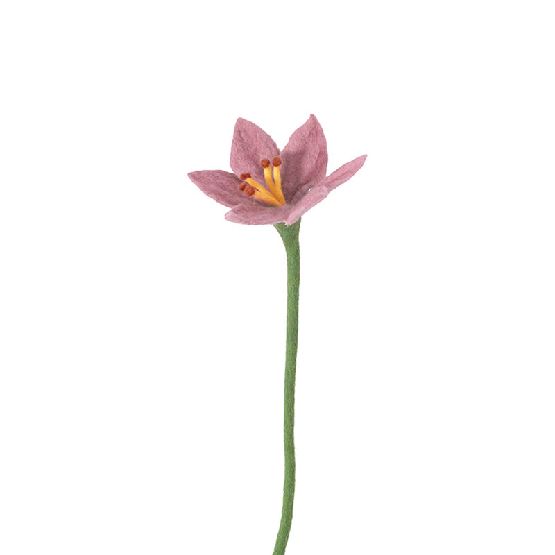 aveva designs Lily Felt Flower available at American Swedish Institute.