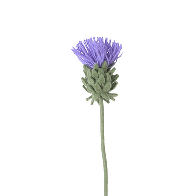 aveva design Blooming Artichoke Felt Flower available at American Swedish Institute.