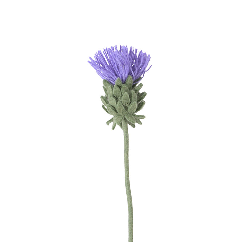 aveva design Blooming Artichoke Felt Flower available at American Swedish Institute.