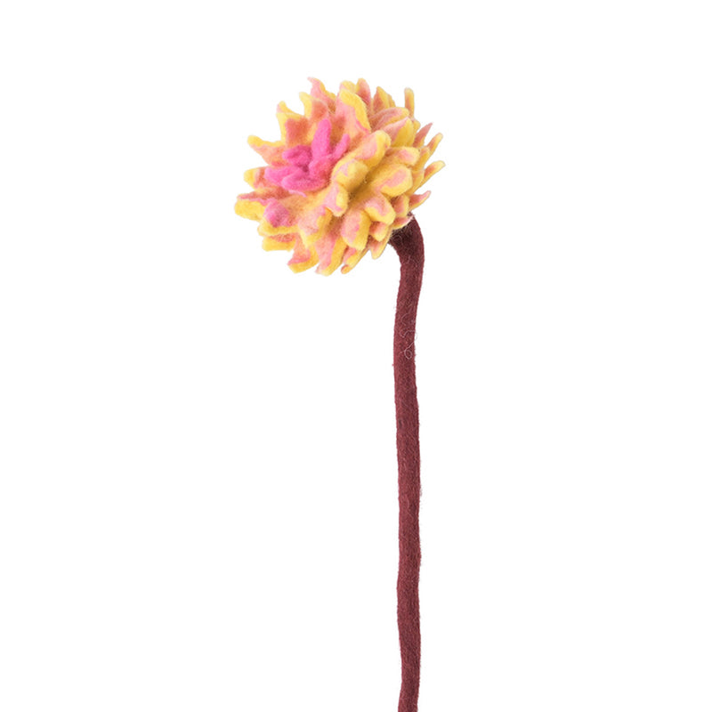 Dahlia Felt Flower available at American Swedish Institute.