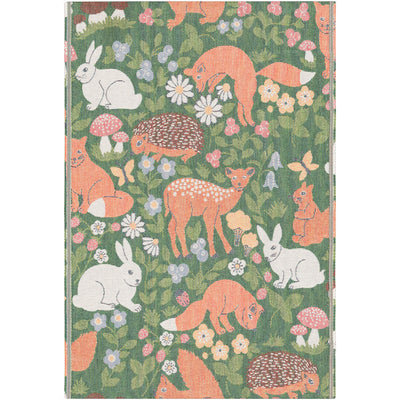 Ekelund Skogslek (Forest Game) Baby Blanket available at American Swedish Institute.