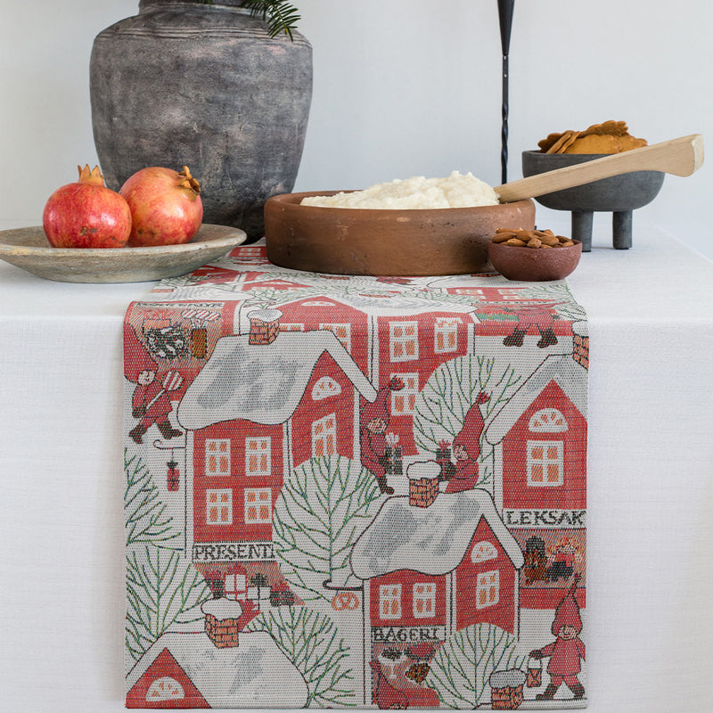 Ekelund Tomtebyn (Elf Village) Runner available at American Swedish Institute.