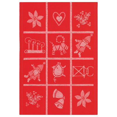 Ekelund Adventruta (Advent Window) Tea Towel available at American Swedish Institute.
