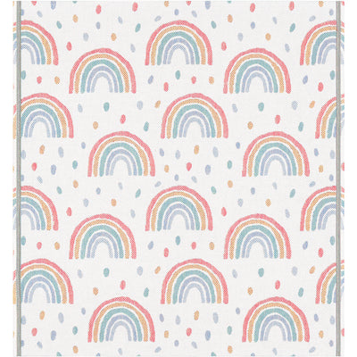 Ekelund Rainbow Baby Blanket available at American Swedish Institute.