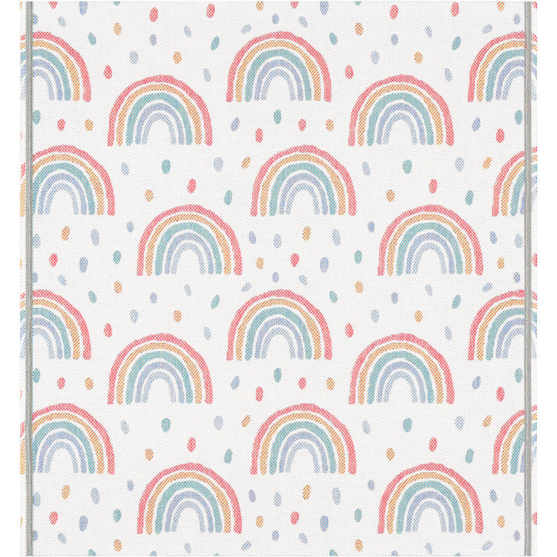Ekelund Rainbow Baby Blanket available at American Swedish Institute.