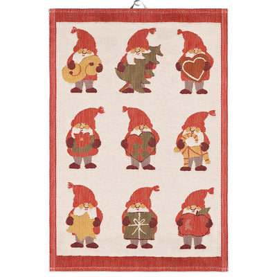 Ekelund Tomtemys (Elf House) Tea Towel available at American Swedish Institute.