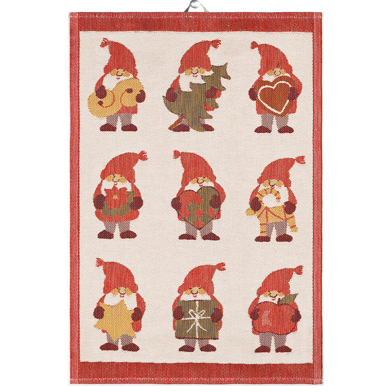 Ekelund Tomtemys (Elf House) Tea Towel available at American Swedish Institute.