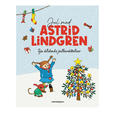 Jul med AstridLindgren.  Sju älskade julberättelser. by Astrid Lindgren available at American Swedish Institute.