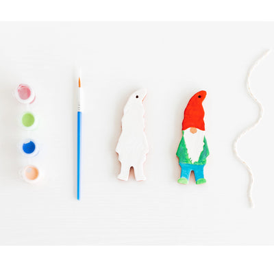 Tomte Ceramic Ornament Kit available at American Swedish Institute.