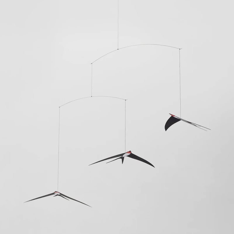 Flensted Flying Swallows 3 Mobile available at American Swedish Institute.