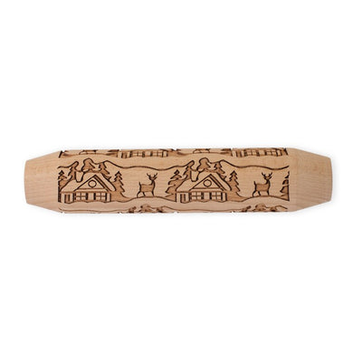 Woodland Cottage Embossing Rolling Pin available at American Swedish Institute.