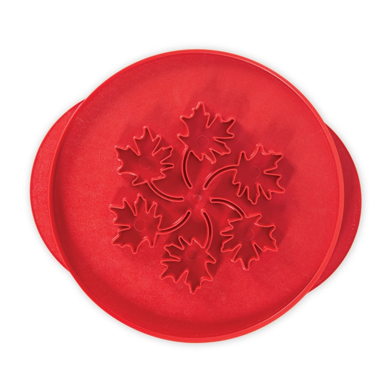 Nordic Ware 12 Inch Leaves & Apples Reversible Pie Top Cutter available at American Swedish Institute.