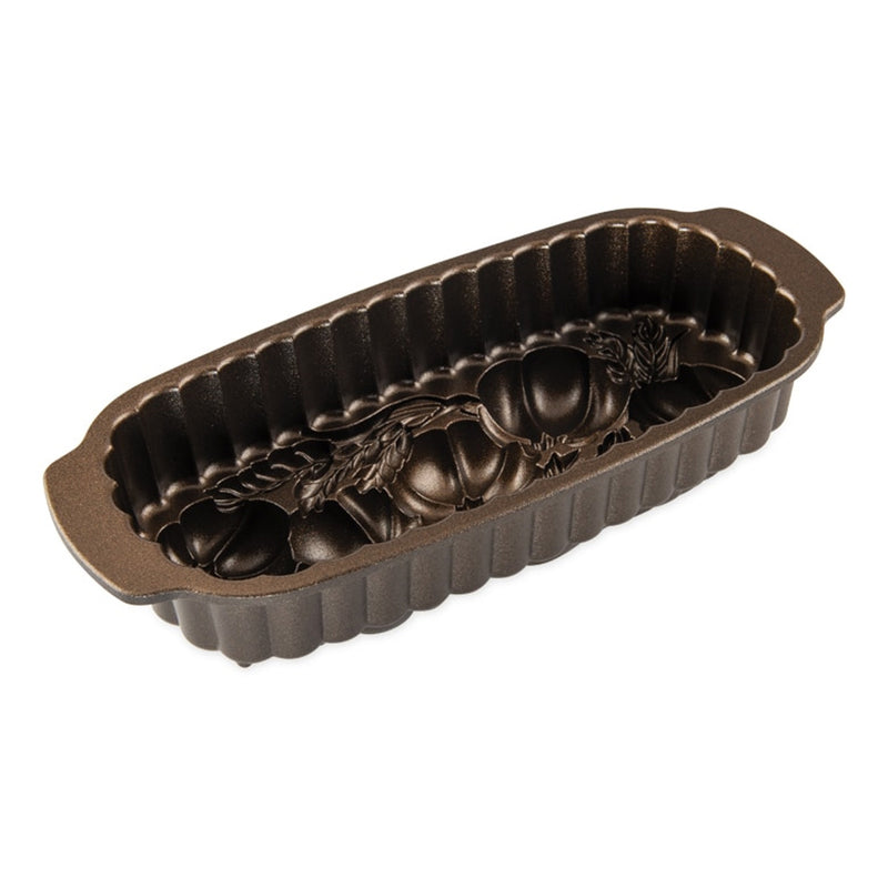 Nordic Ware Wheat & Pumpkin Loaf Pan available at American Swedish Institute.