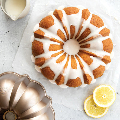 Nordic Ware Lemon Zest Bundt Cake Mix available at American Swedish Institute.