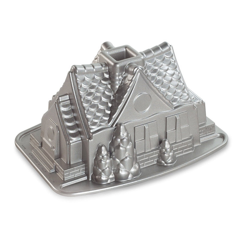 Nordic Ware Gingerbread House Bundt Pan available at American Swedish Institute.