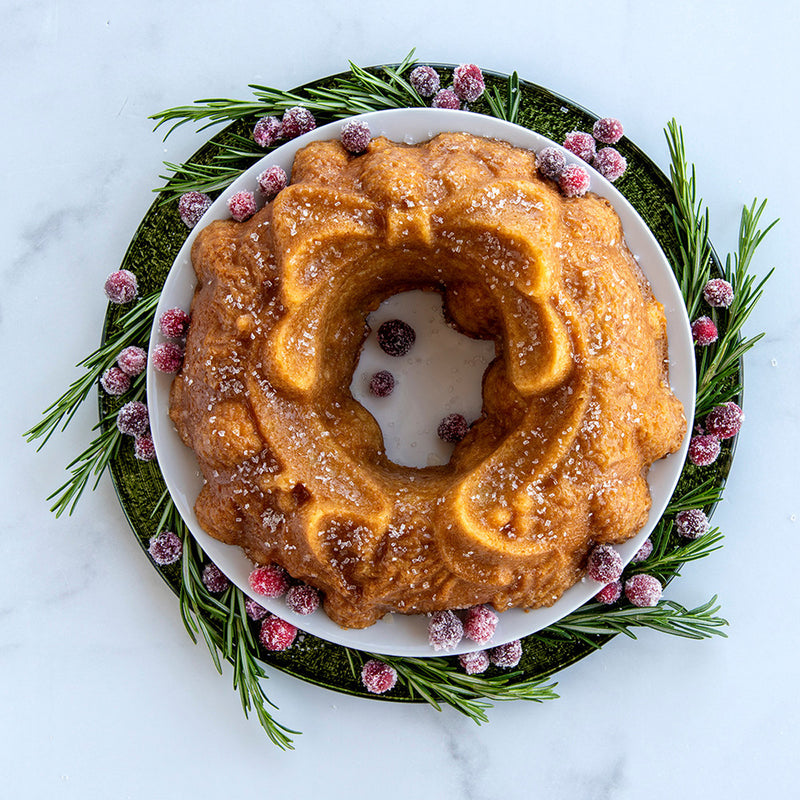 Nordic Ware Holiday Wreath Pan available at American Swedish Institute.