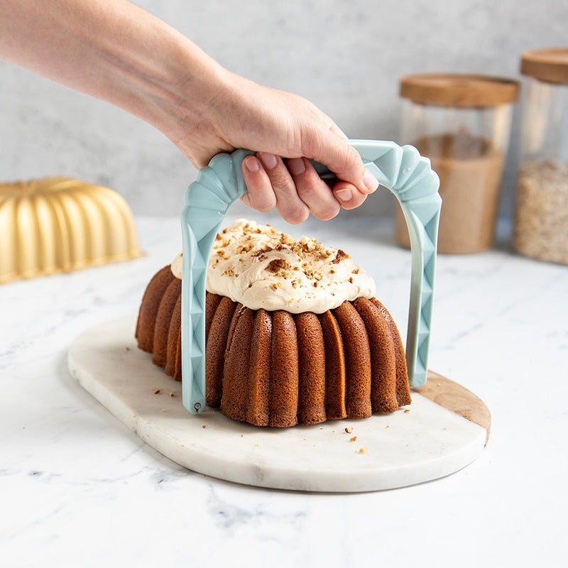 Nordic Ware Bundt Slicer Tool available at American Swedish Institute.