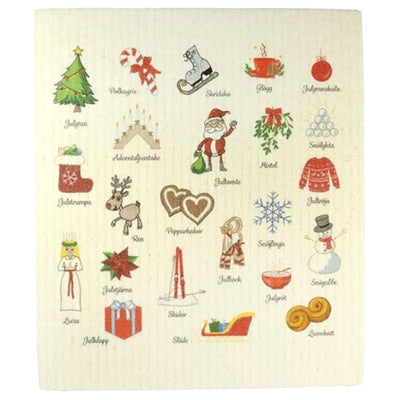 Nordic Winter Dishcloth available at American Swedish Institute.