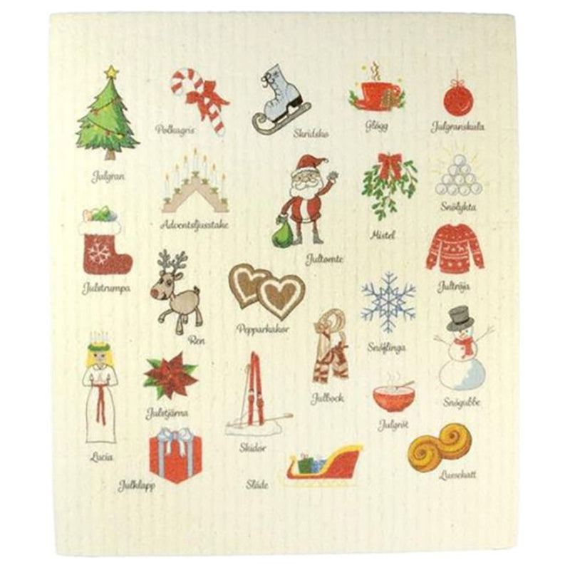 Nordic Winter Dishcloth available at American Swedish Institute.
