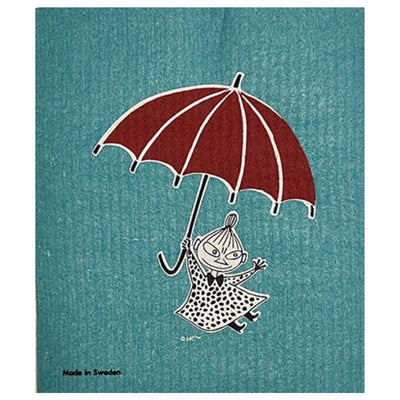 Red Umbrella Little My Dishcloth available at American Swedish Institute.