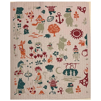 Moomin Party Dishcloth available at American Swedish Institute.