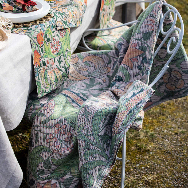 Ekelund Golden Lily Throw available at American Swedish Institute.