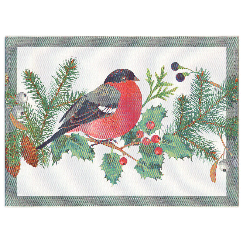Ekelund Domherre (Bullfinch) Placemat available at American Swedish Institute.