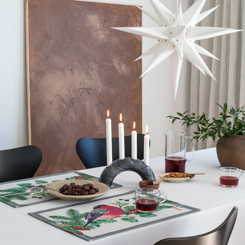 Ekelund Domherre (Bullfinch) Placemat available at American Swedish Institute.
