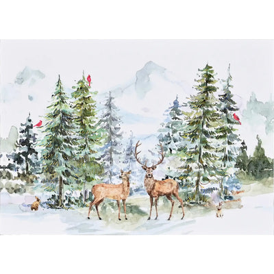 Winter Wonderland Deluxe Boxed Holiday Cards available at American Swedish Institute.