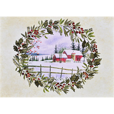 Winter Holly Boxed Card Set available at American Swedish Institute.
