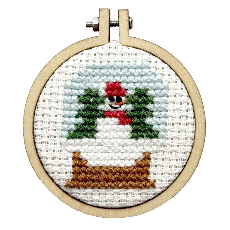 Let It Snow! Mini Matchbox Christmas Cross Stitch Kit available at American Swedish Institute.