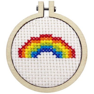 Love Is Love Mini Matchbox Cross Stitch Kit available at American Swedish Institute.