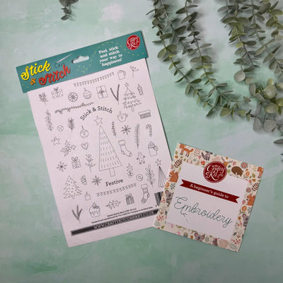 Festive Stick & Stitch Embroidery available at American Swedish Institute.