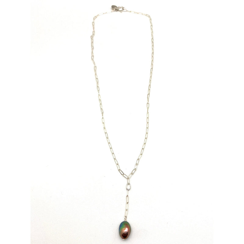 in2 design Marie Y Necklace available at American Swedish Institute.