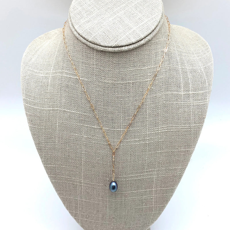 in2 design Marie Y Necklace available at American Swedish Institute.