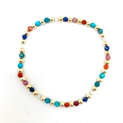 in2 design Marie Mixed Gem Bracelet available at American Swedish Institute.
