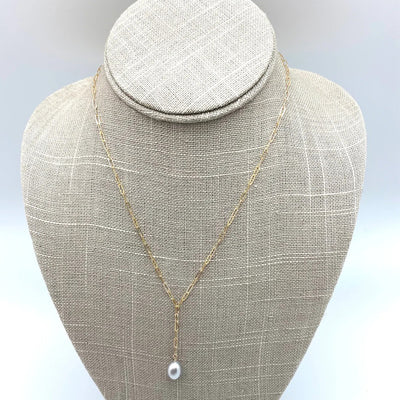 in2 design Marie Y Necklace available at American Swedish Institute.