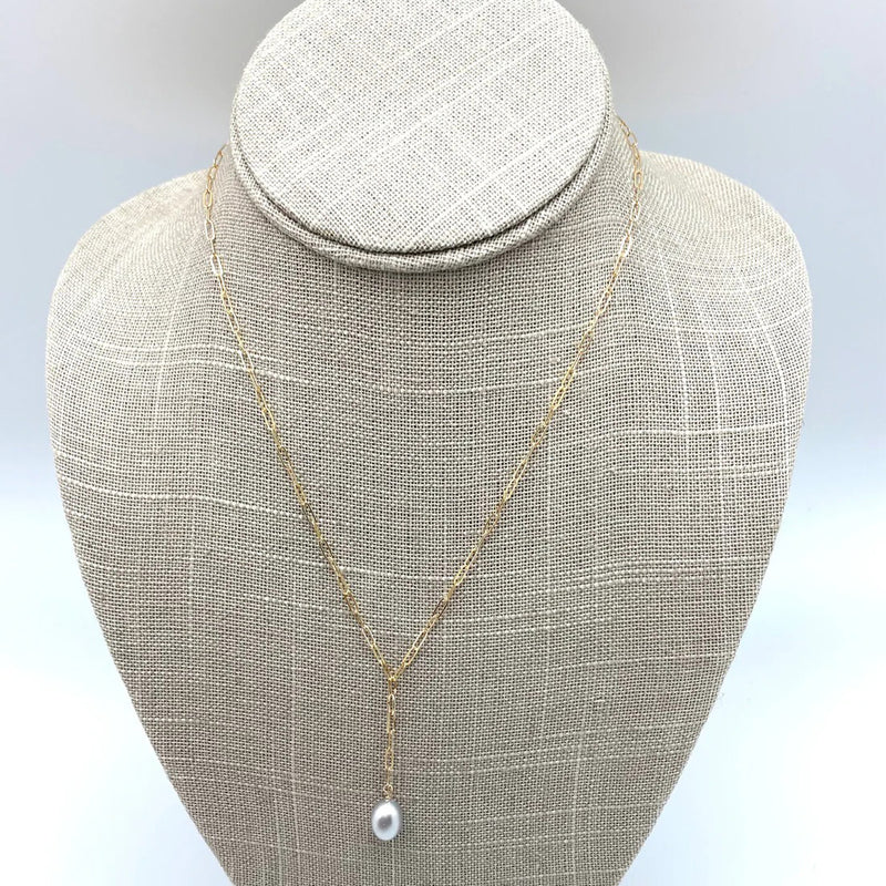 in2 design Marie Y Necklace available at American Swedish Institute.