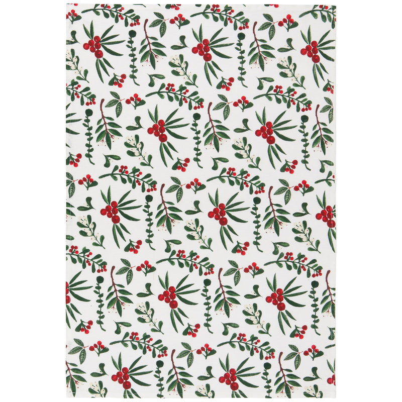 Winterberry Bakers Flour Sack Dishtowel Set available at American Swedish Institute.