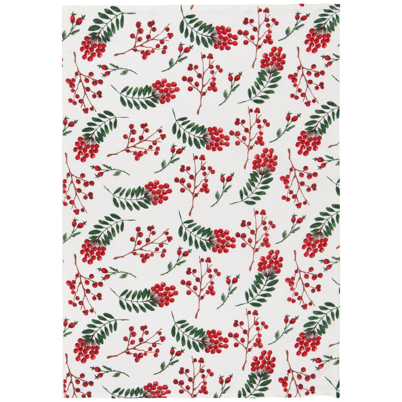 Winterberry Bakers Flour Sack Dishtowel Set available at American Swedish Institute.