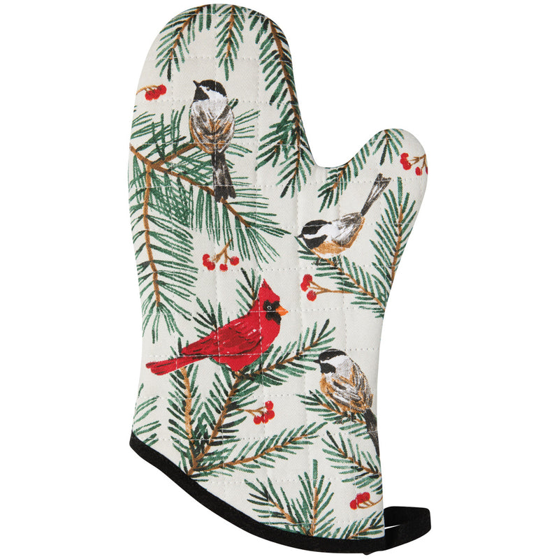 Birds & Boughs Oven Mitt available at American Swedish Institute.