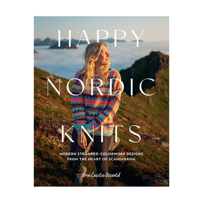 Happy Nordic Knits by Une Cecilie Oksvold  available at American Swedish Institute.