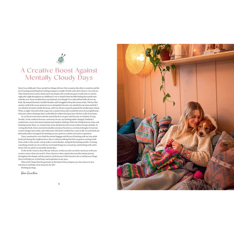Happy Nordic Knits by Une Cecilie Oksvold  available at American Swedish Institute.