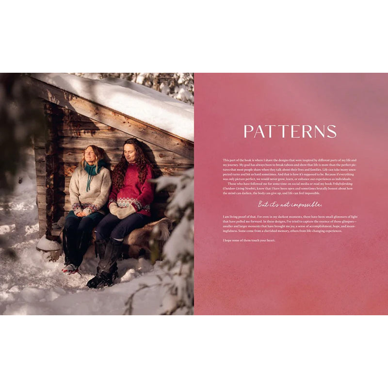 Happy Nordic Knits by Une Cecilie Oksvold available at American Swedish Institute.
