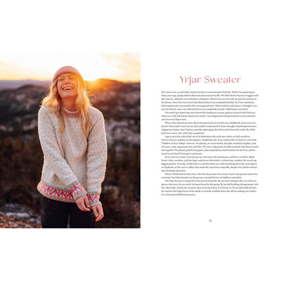 Happy Nordic Knits by Une Cecilie Oksvold available at American Swedish Institute.