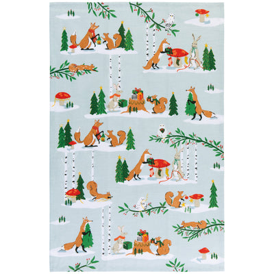 Forest Fête Tea Towel available at American Swedish Institute.