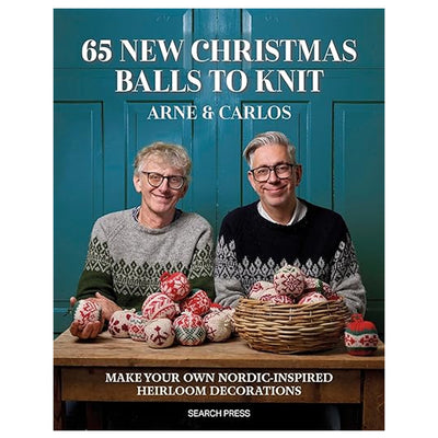 Arne & Carlos 65 New Christmas Balls to Knit available at American Swedish Institute.