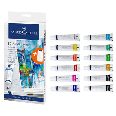Vibrant Acrylic Paints Set available at American Swedish Institute.